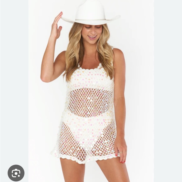 Show Me Your MuMu Mermaid Cass Coverup size XS - Picture 1 of 3